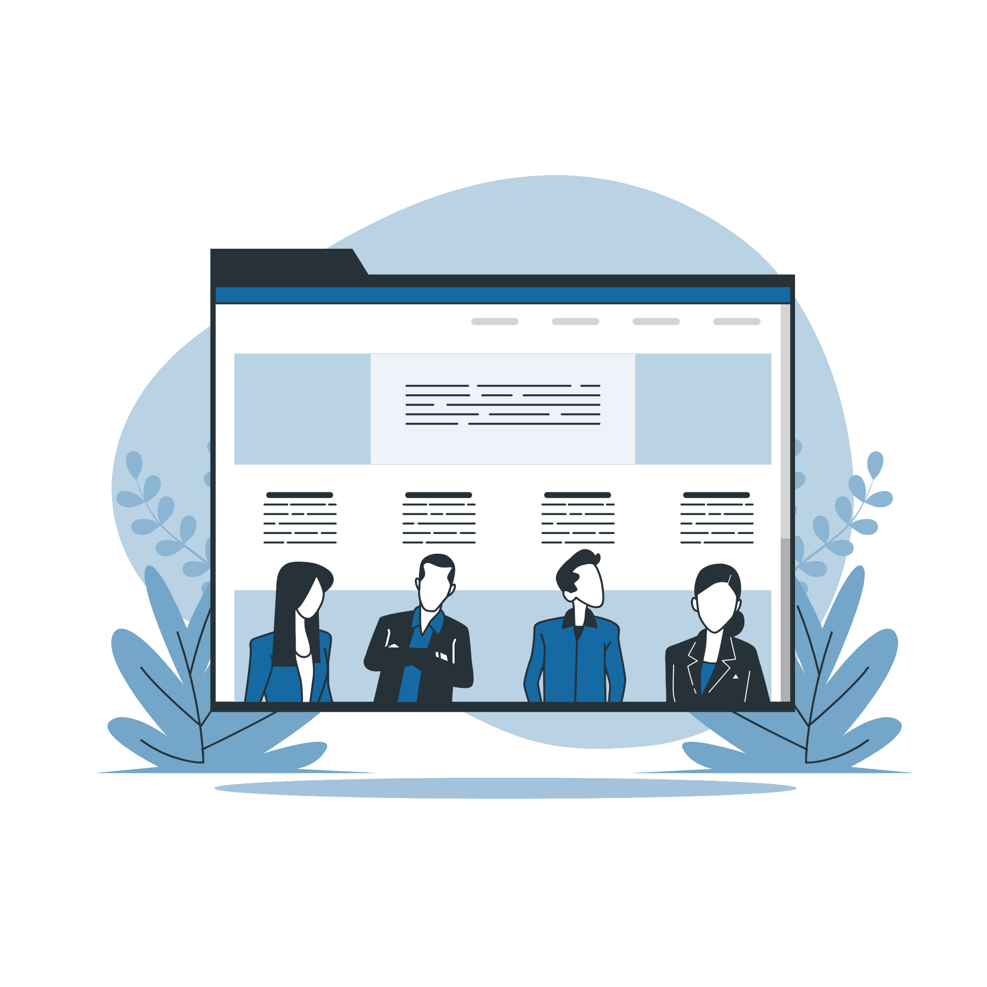 Team building connected technology products